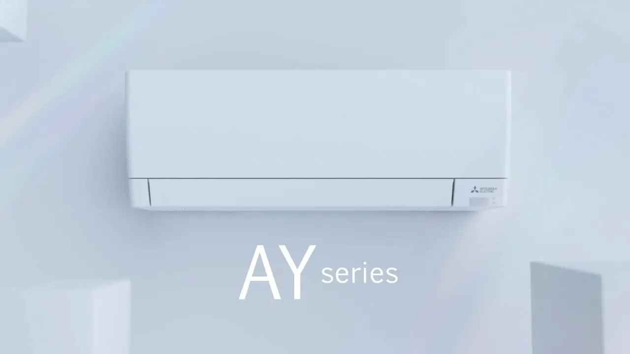 Mitsubishi MSZ-AY – čelný pohľad